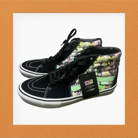 VANS OFF THE WALL WORLD’s #1 POP CUCH SKATE BOARDING MEN’s SHOES 👟 - Picture 3 of 5